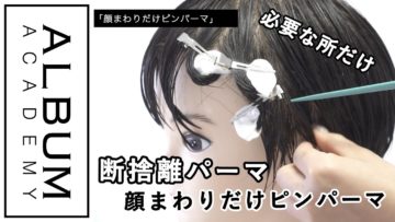 【ALBUMパーフェクトガイド】顔まわりだけピンパーマ(NATSUMI)